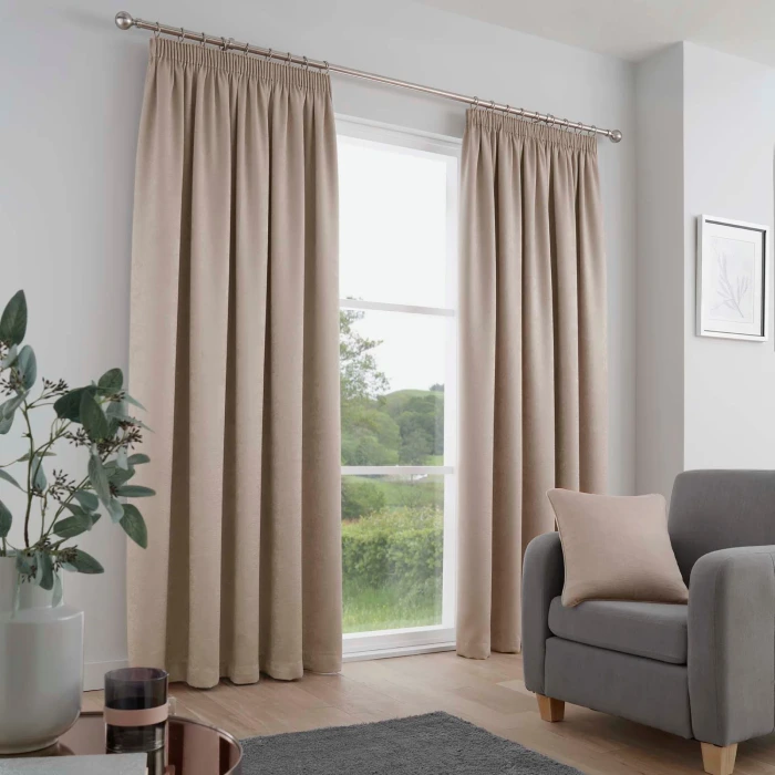Pleated Pinch Curtains Dubai